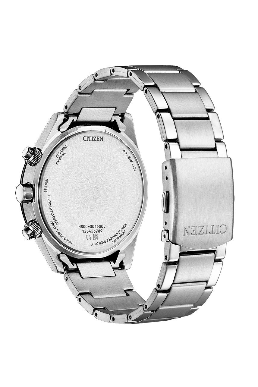 萬年鐘錶 - Citizen 星辰錶   菁英系列限量款光動能電波男錶  AT8266-89E 錶徑43MM