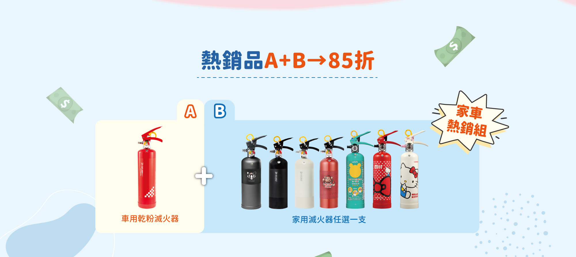 車用滅火器,家用滅火器