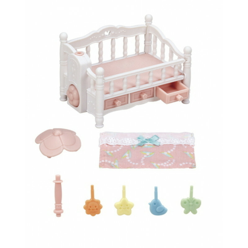 14347 森林家族三胞胎嬰兒床