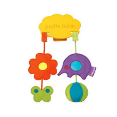 C11859 快樂大象夾推車玩具 Clip Merry Elephant