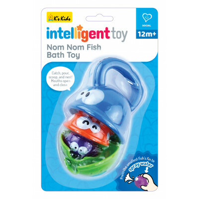 KIT23010 Nom Nom Fish Bath Toy