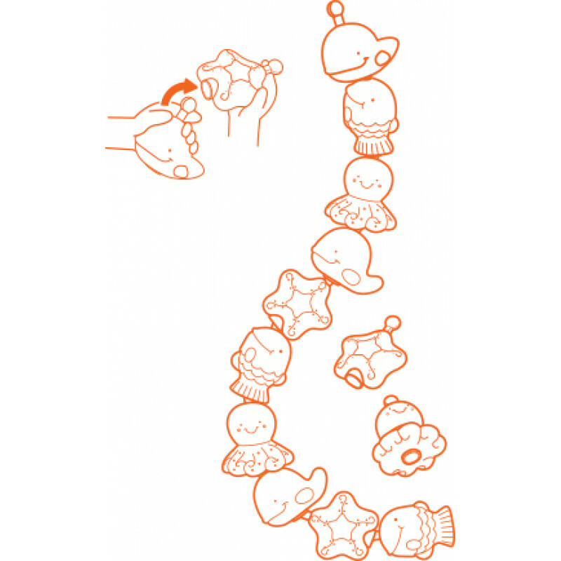 KT21006 Sea Creature Chains (大肌海洋串)