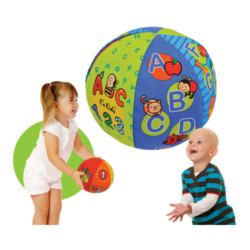 KA10621OB 字母數字發聲學習球 (2 in 1 Talking Ball)