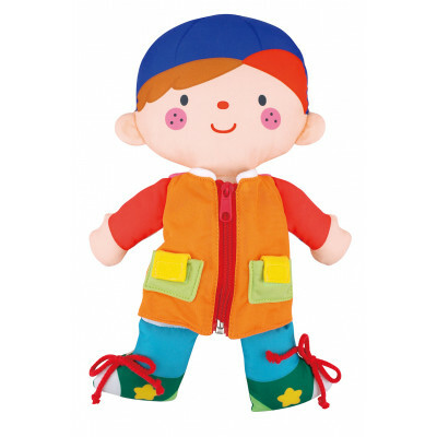 KA10824 2合1自理訓練布偶 (Wayne & Julia 2 in 1 Dress Up Doll)