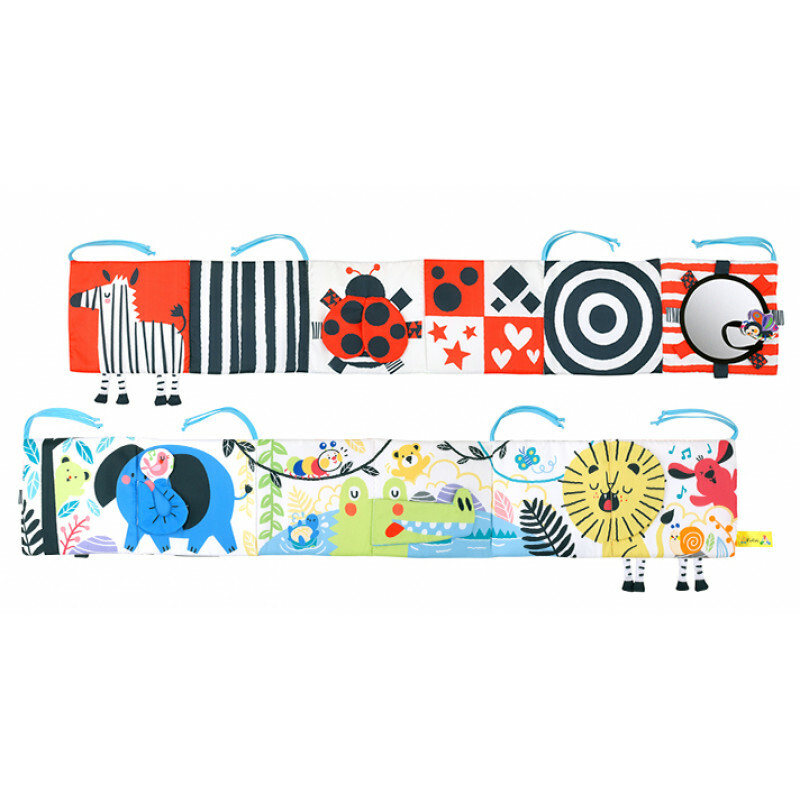 KA10803 寶寶雙面動物床圍-(2 - Sided Baby Bumper)