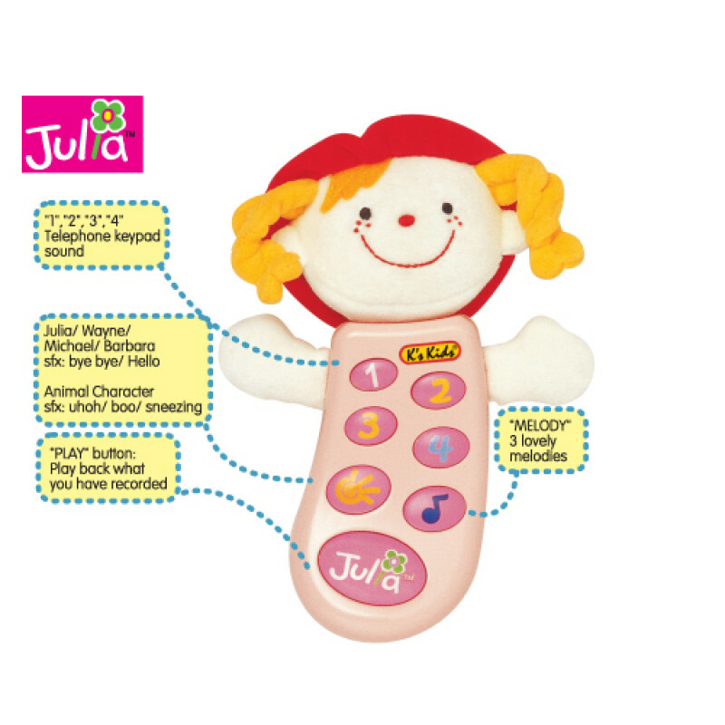 KA10301PB 愛心留言電話 - 小瑤 (Mom's on the Phone- Julia)