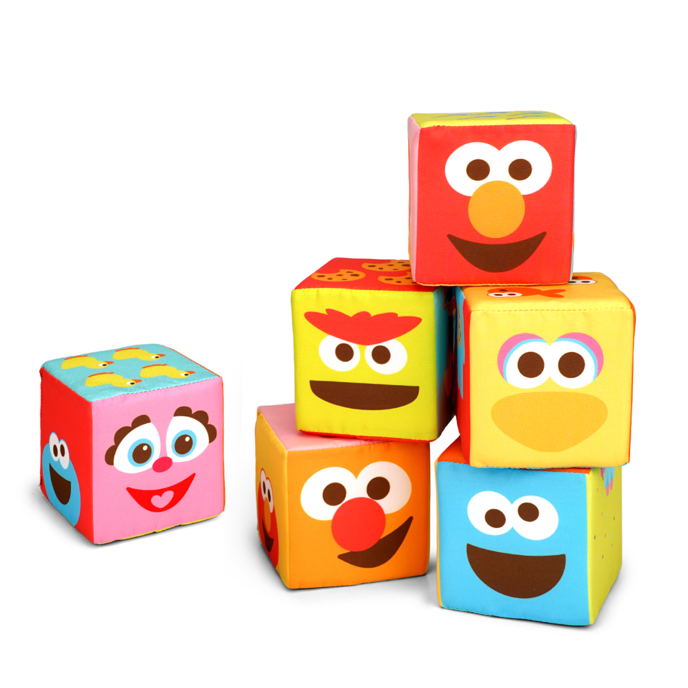 K's Kids x Sesame Street Activity Soft Blocks