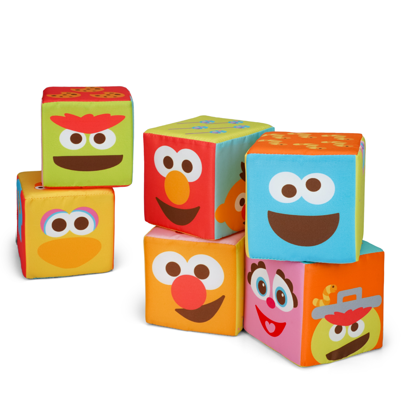 K's Kids x Sesame Street Activity Soft Blocks