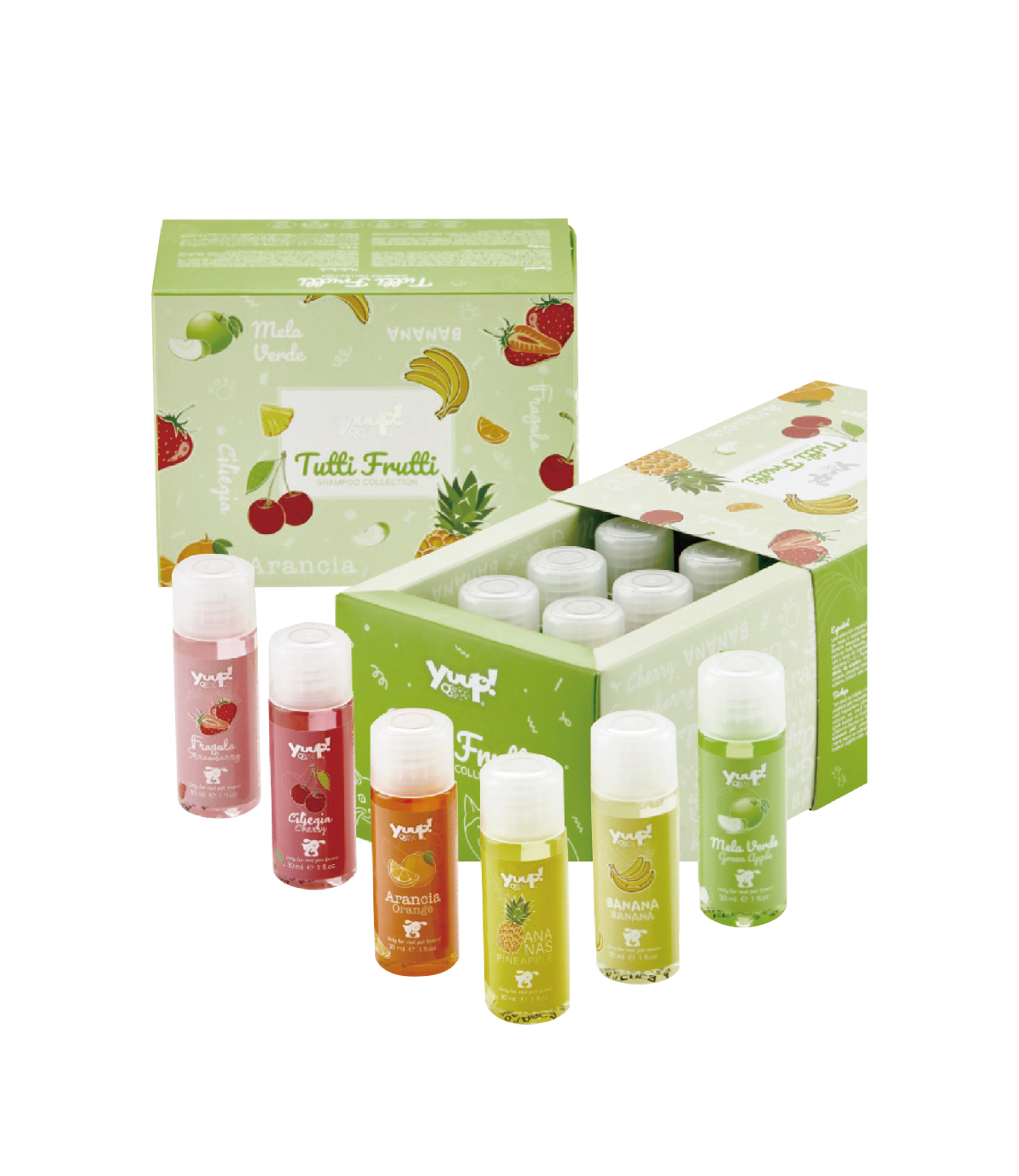 【義大利 Yuup】優瀑綜合水果精靈沐浴乳 原裝進口 犬貓適用