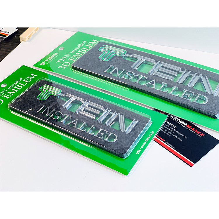 TEIN INSTALLED 3D立體標誌