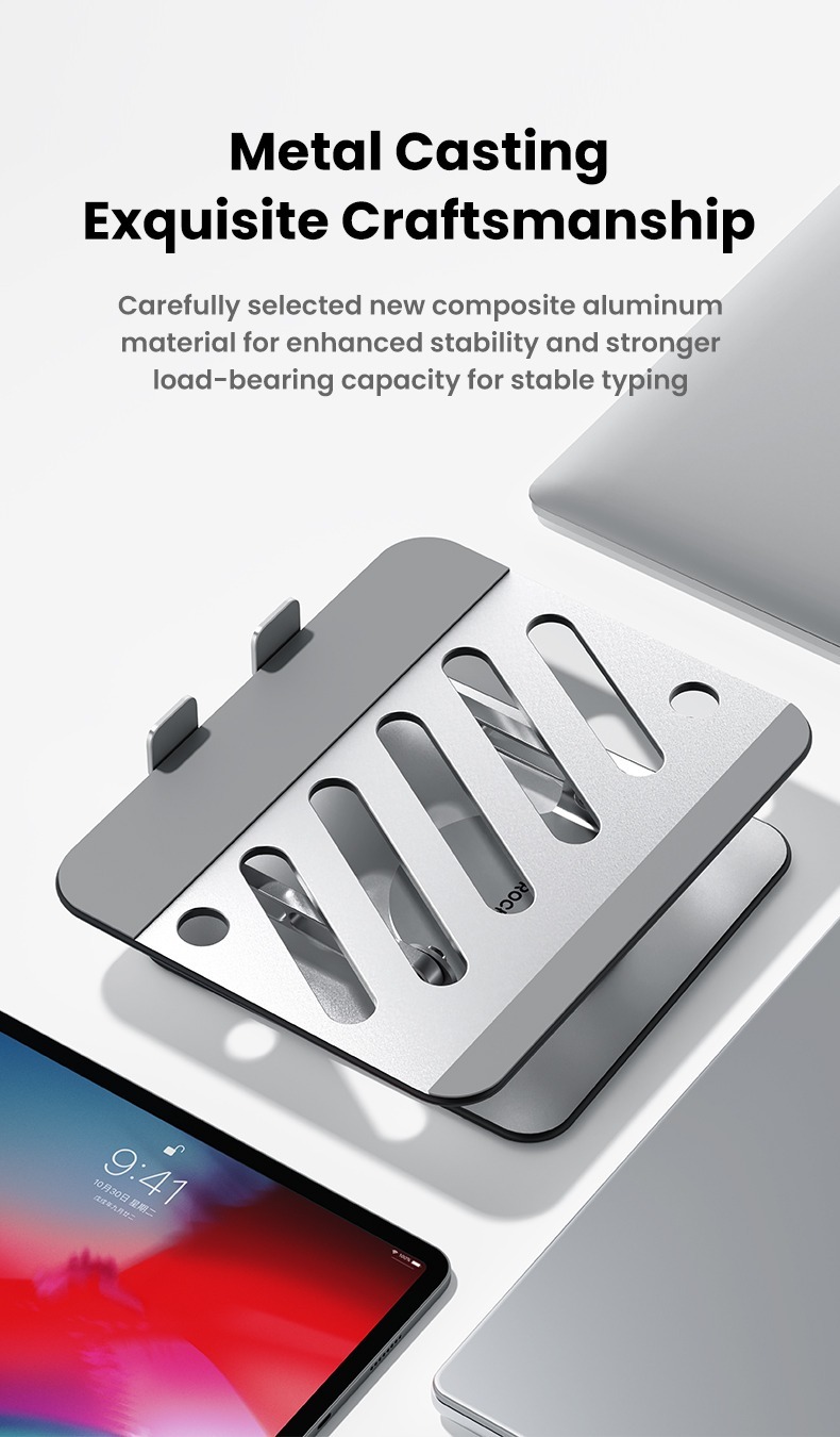 Rock RPH0993 鋁合金360度可折疊支架