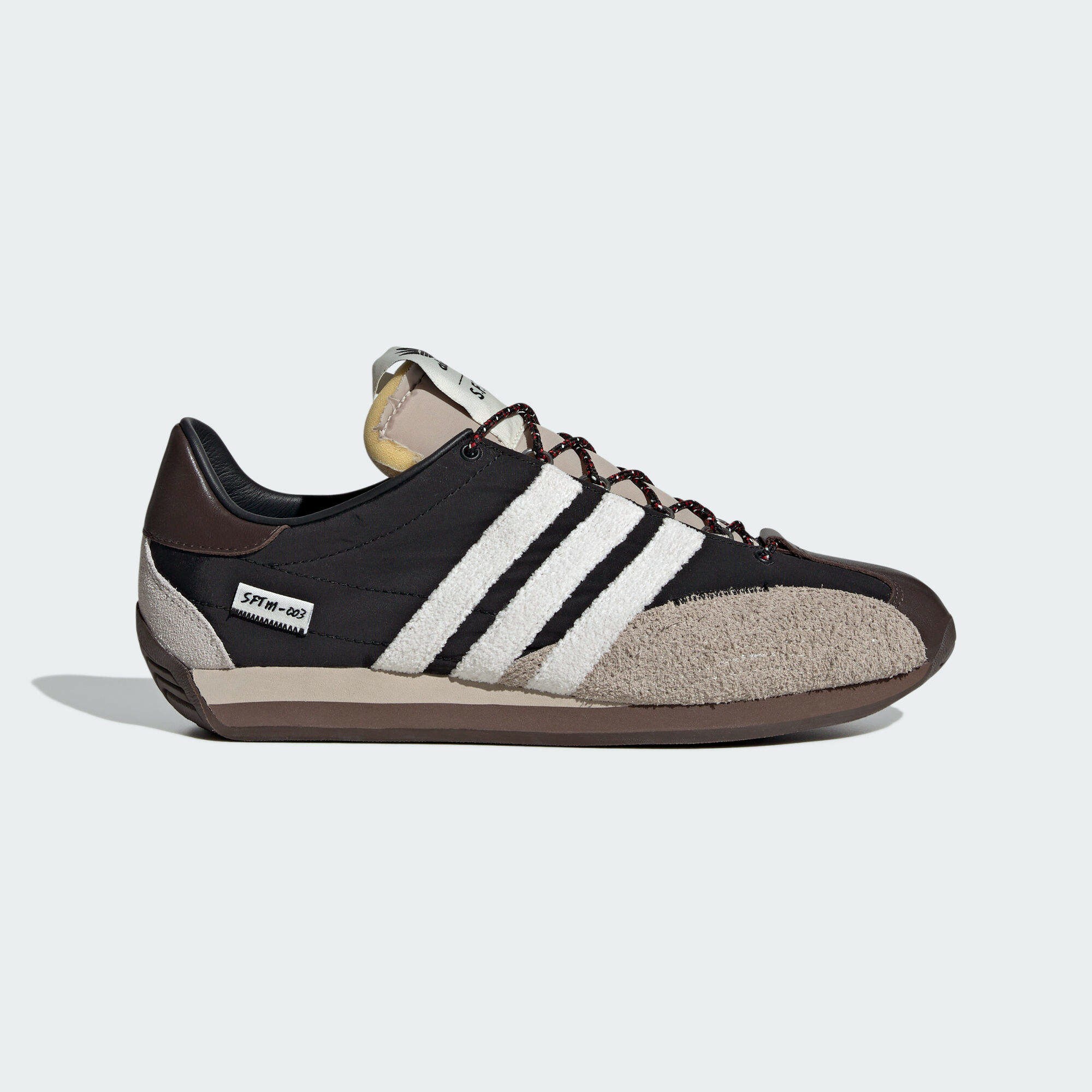 【adidas  SFTM COUNTRY OG 聯名經典鞋款 - 黑 】