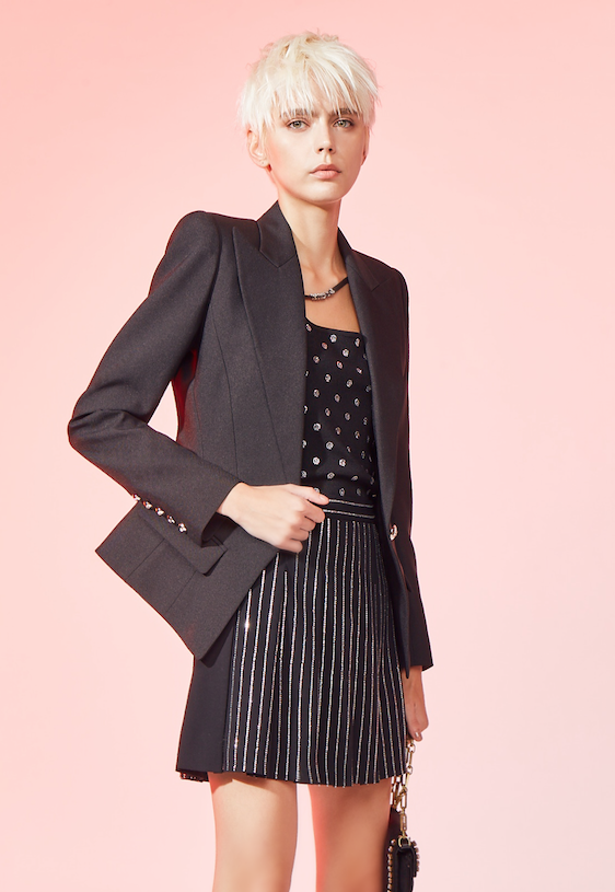 BD10129D1 強捻套裝高訂縮腰正裝