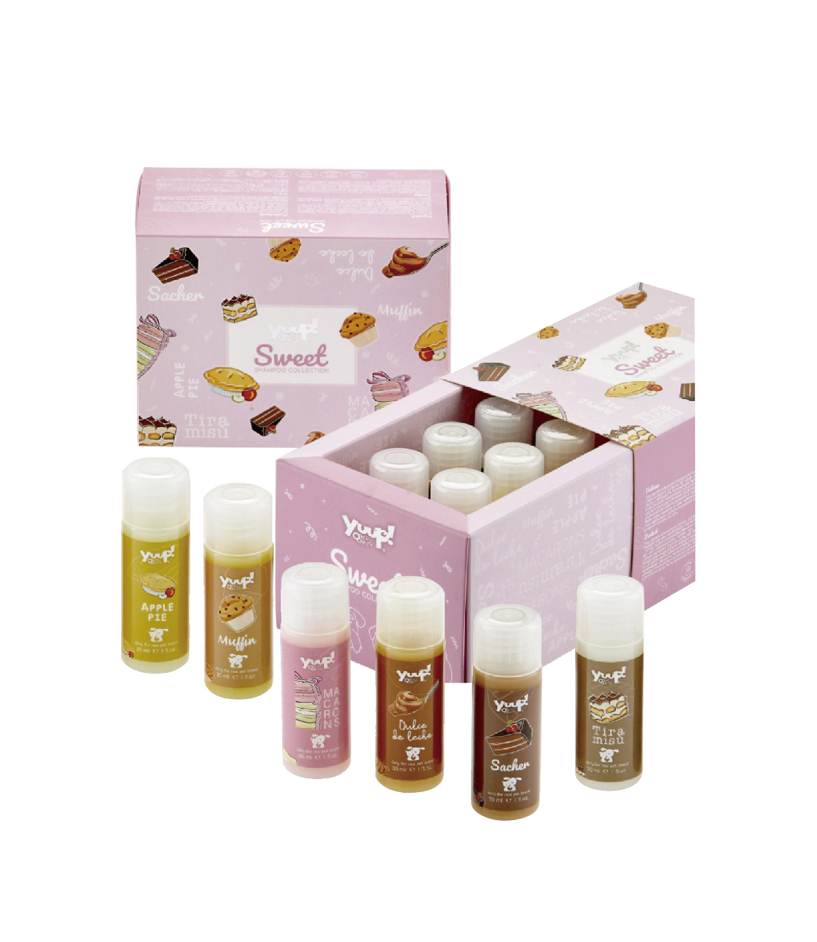 【義大利 Yuup】優瀑甜蜜派對甜點沐浴乳 原裝進口 犬貓適用