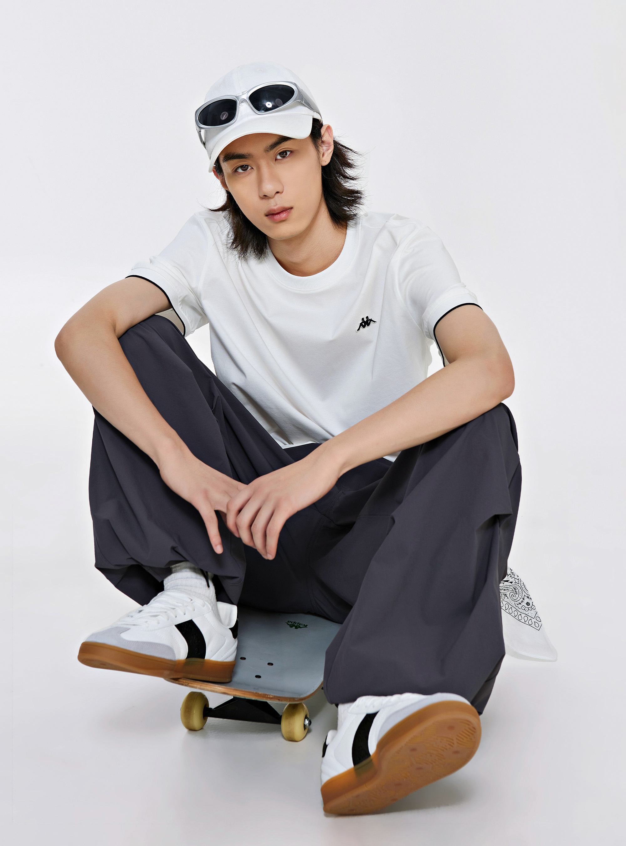 男女適穿 滾邊休閒T-Shirt