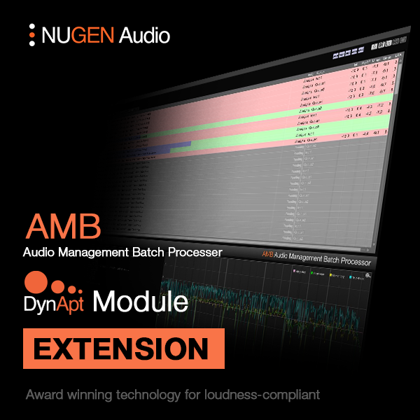 NUGEN Audio AMB DynApt Module 動態調整處理器擴充模組 (序號下載版)