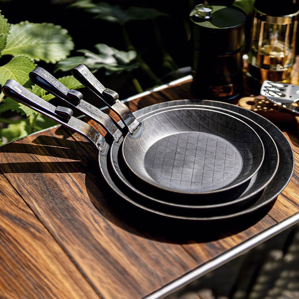 【TURK】熱鍛造鐵鍋 土克鍋-短柄 20CM-28CM