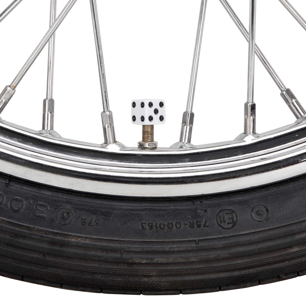 氣嘴蓋 骰子 白