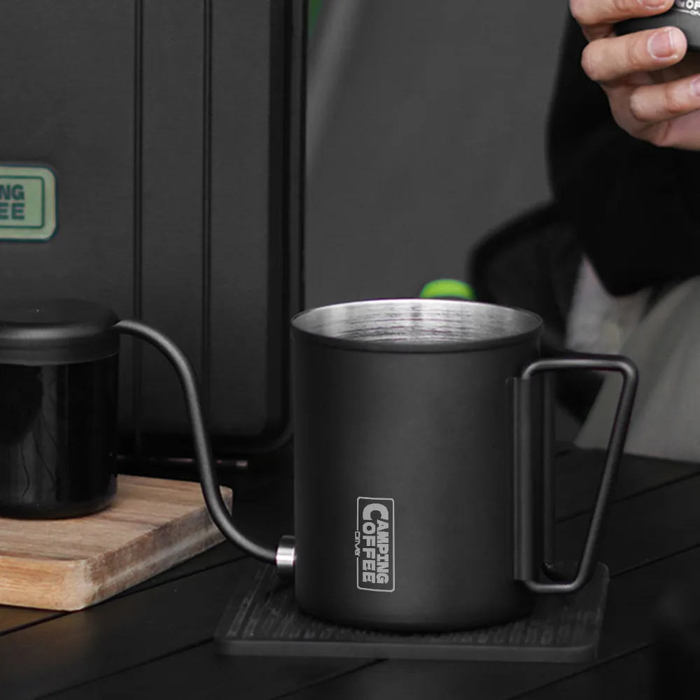 【村宜企業】Camping 戶外手沖壺 (600ml)