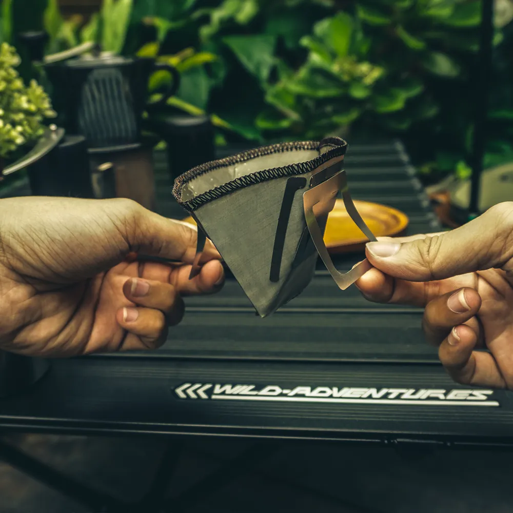 【村宜企業】Camping 掛耳濾杯 1-2cup (附收納盒)