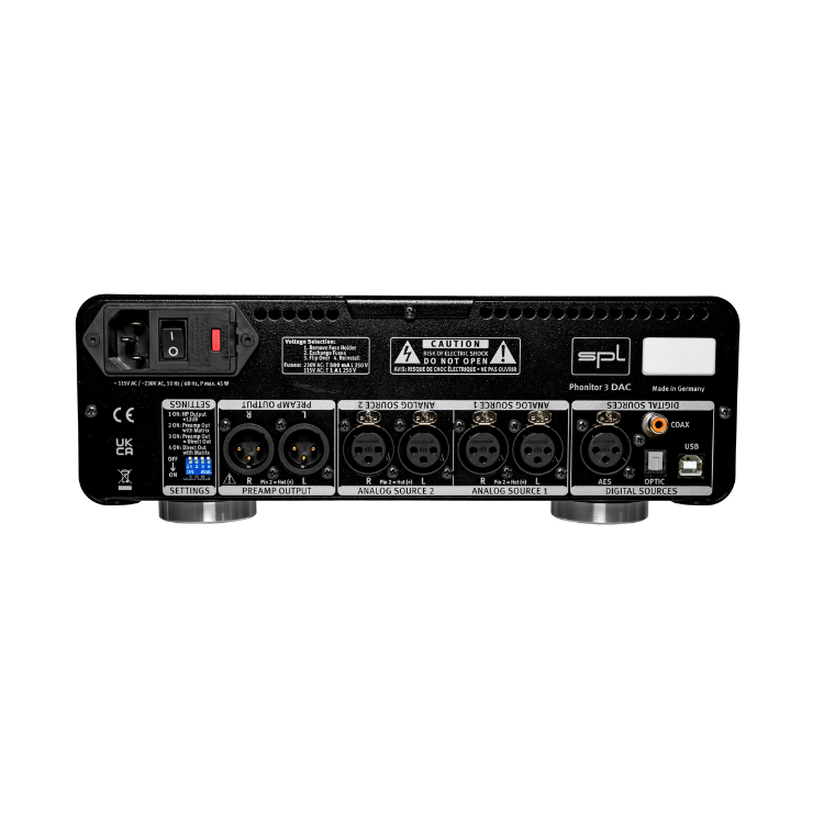 【陳列品】SPL Phonitor 3 Dac 家用解碼耳擴