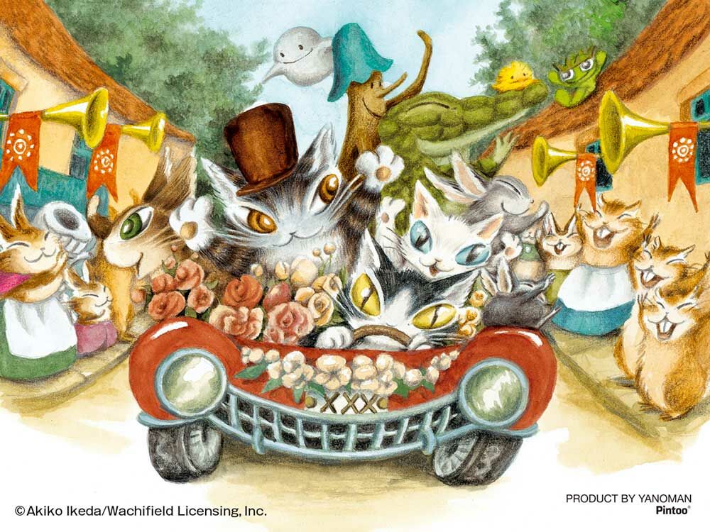 逹洋貓-小帕列克利亞遊行街酒店 (迷你尺寸) (透明樹脂)