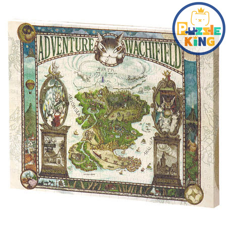 逹洋貓-地圖 (立體免框) (環保樹脂)