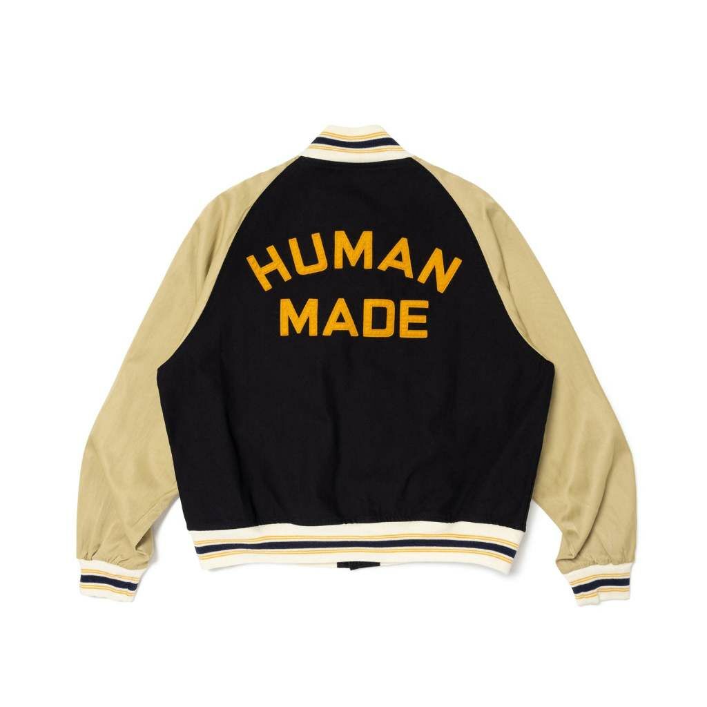 2024SS HUMAN MADE BASEBALL JACKET 背後 LOGO 棒球 外套 現貨