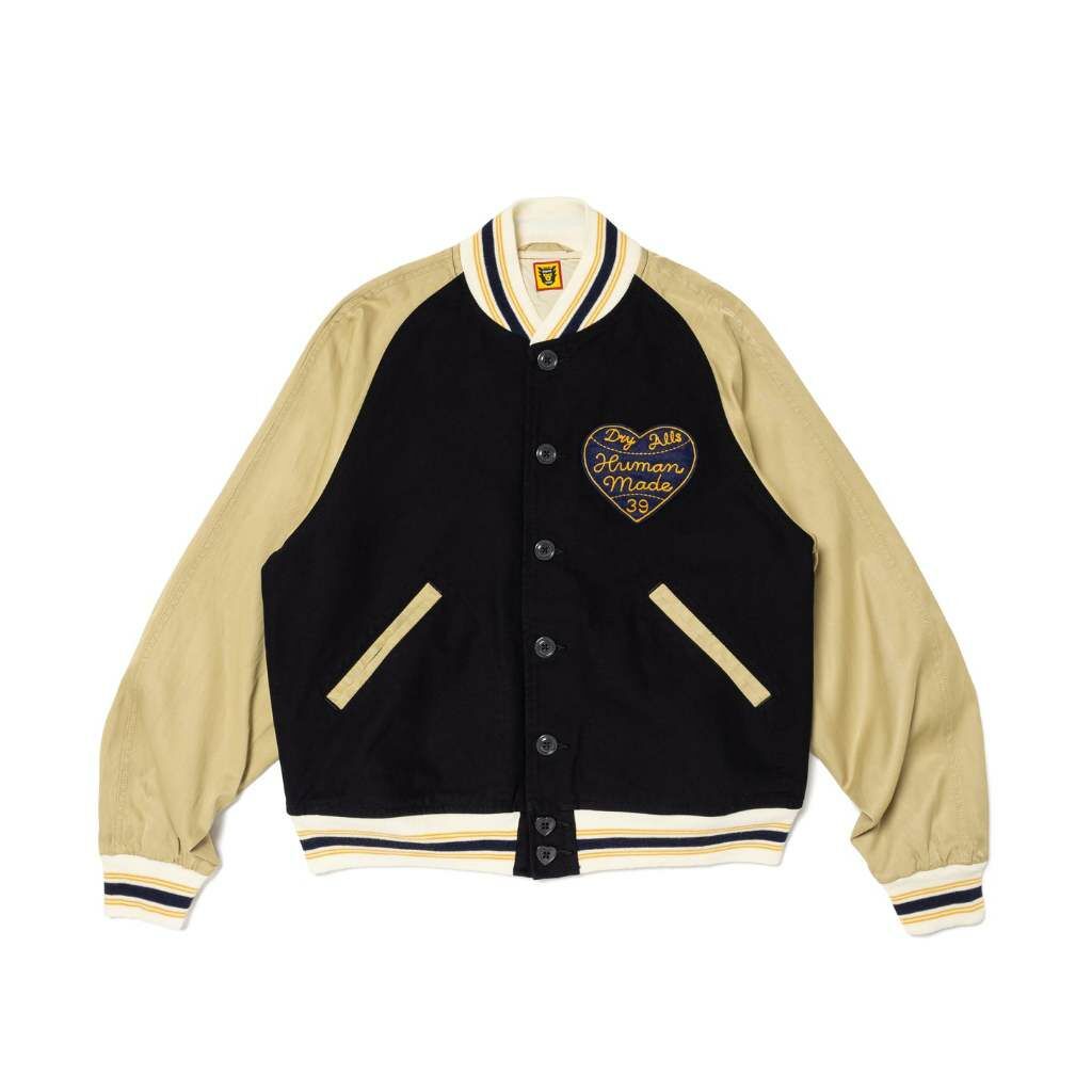 2024SS HUMAN MADE BASEBALL JACKET 背後 LOGO 棒球 外套 現貨
