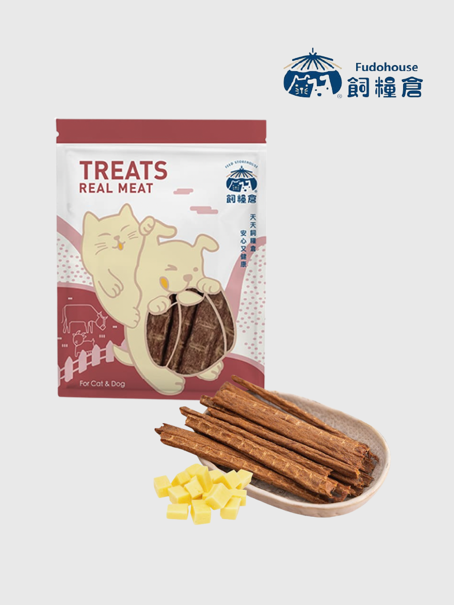 【飼糧倉】手作零食 起司牛肉條