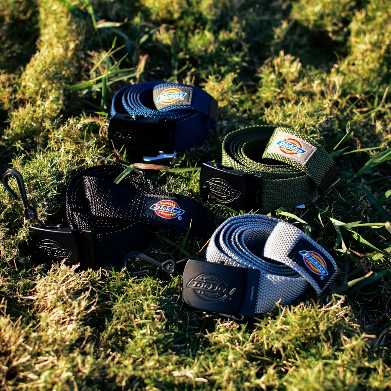 ☆ETW☆【EASY TO WEAR】日本限定 Dickies  帆布皮帶 工裝 皮帶 腰帶 金屬 長版皮帶 現貨