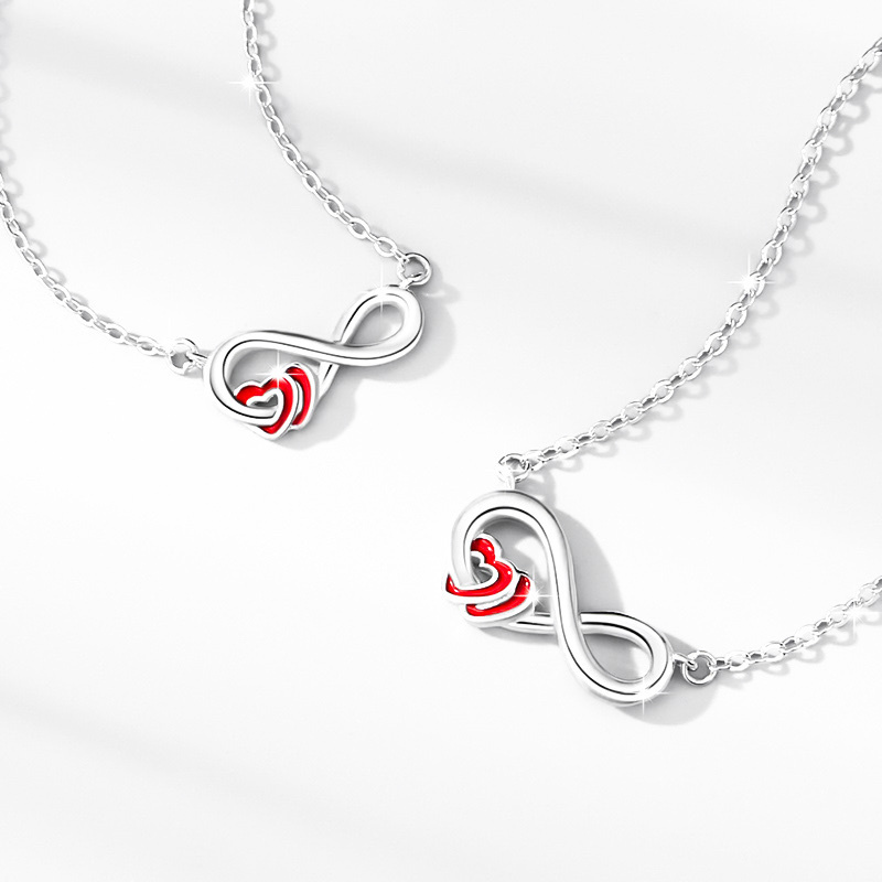 無窮無盡的愛💖情侶項鍊 免費刻字✒️