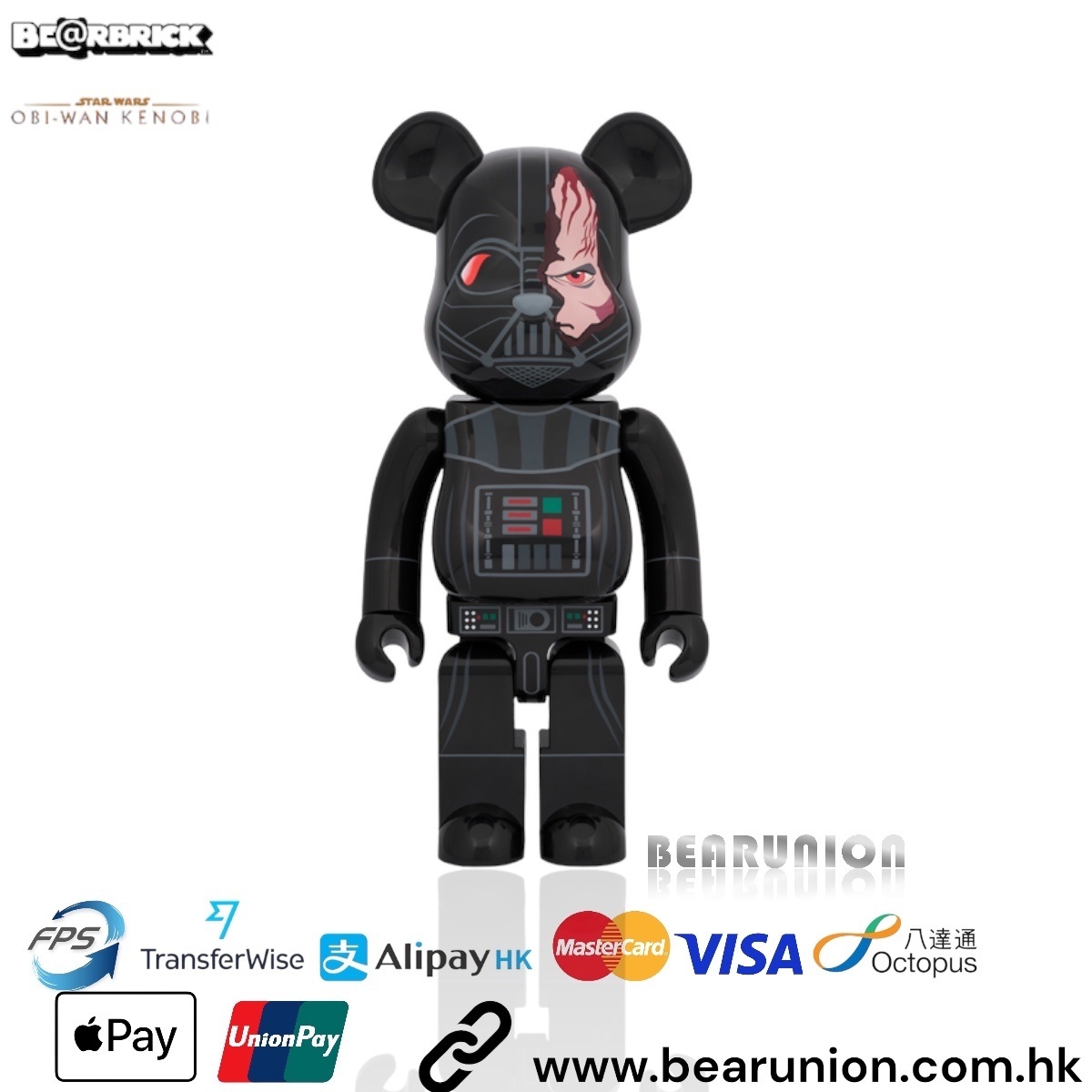 🎏預訂🎏Bearbrick 1000% DARTH VADER