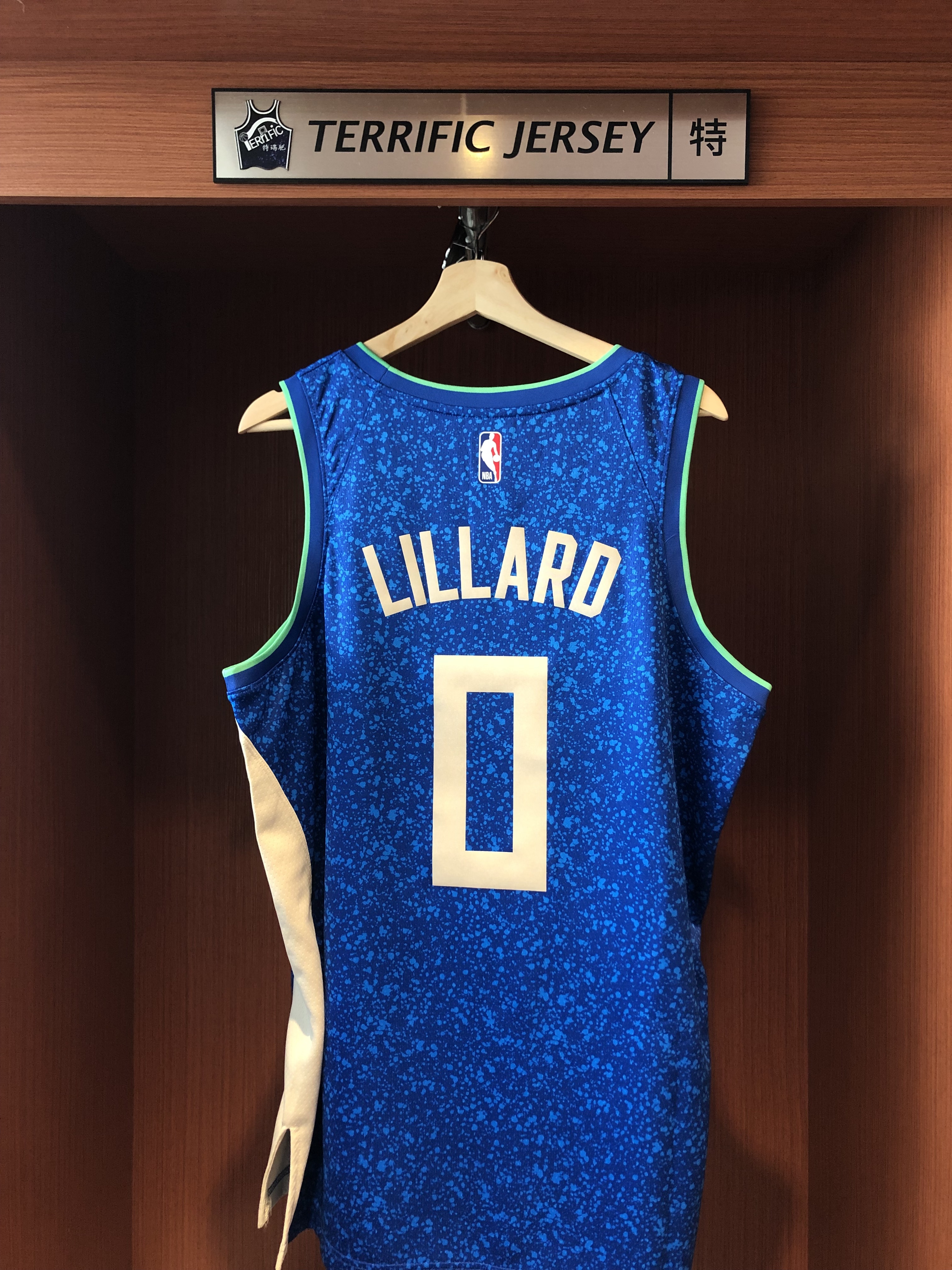 NBA球衣 Damian Lillard 密爾瓦基公鹿城市 City Nike Swingman 球迷版 熱轉印 全新