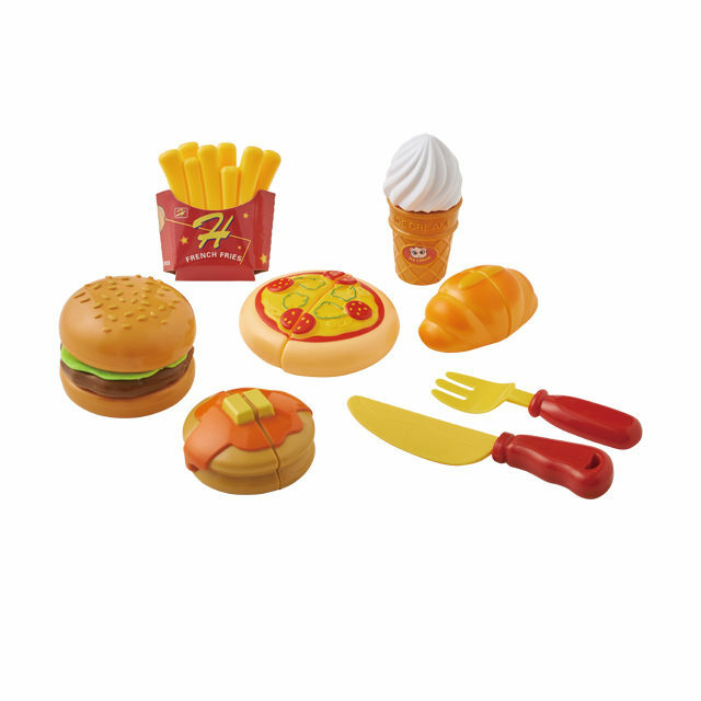 【Nishimatsuya】Smart Angel Snack Cutting Play Food Set (8-Piece Pack)