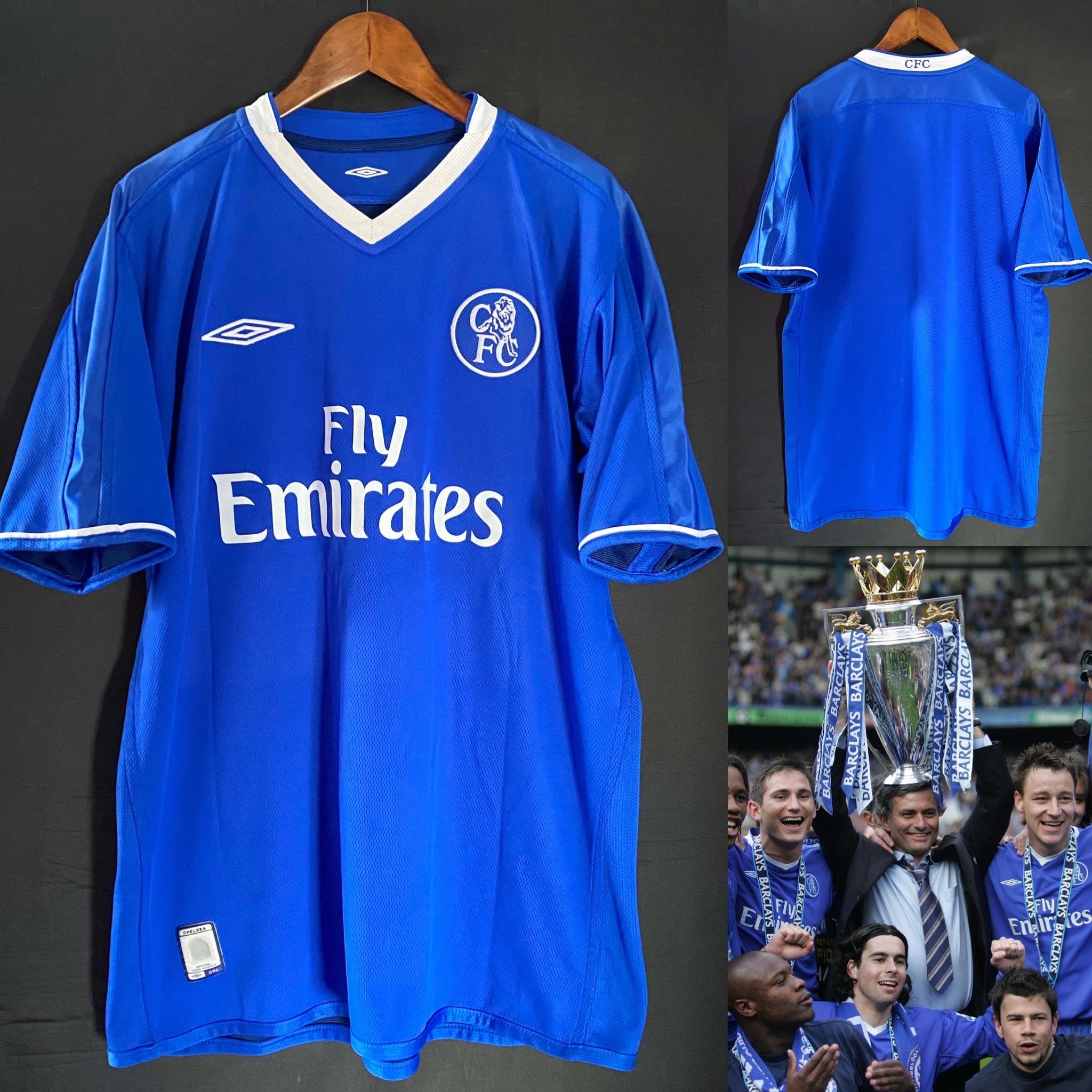 Chelsea 2004-2005 Umbro Home Shirt