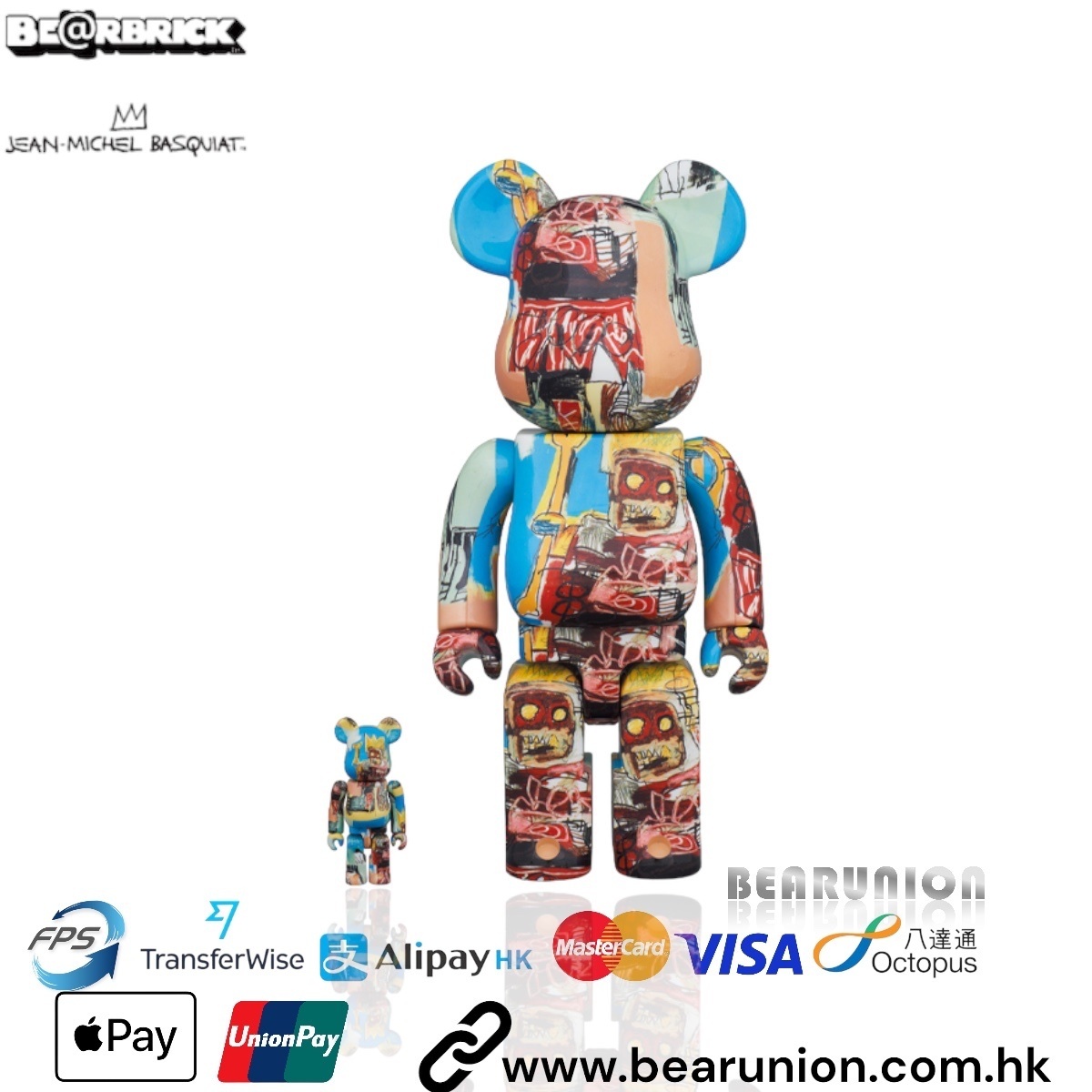 🥇現貨🥇BEARBRICK 400% 100% JEAN MICHEL #6