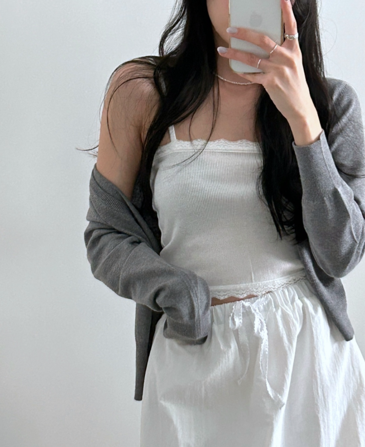 KR BASIC LACE SLEEVELESS (6 COLORS)