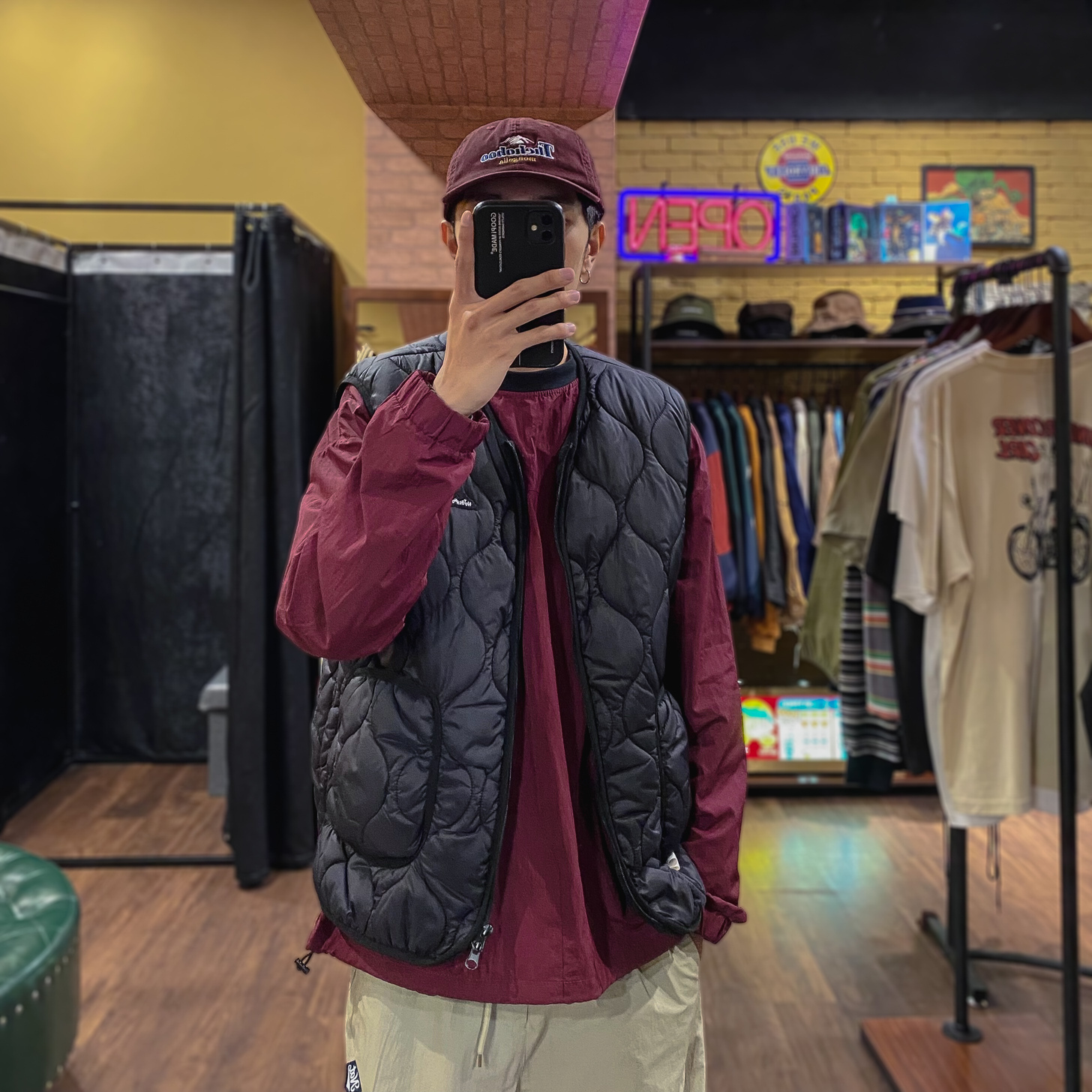 日系防風葫蘆車線背心