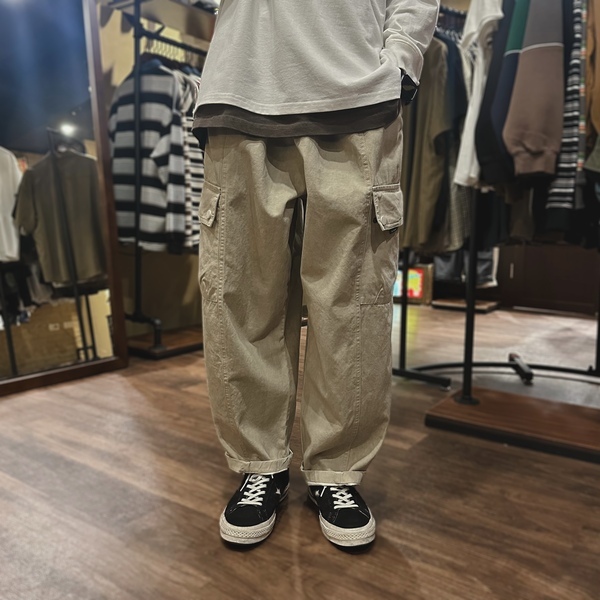 休閒百搭水洗工裝長褲