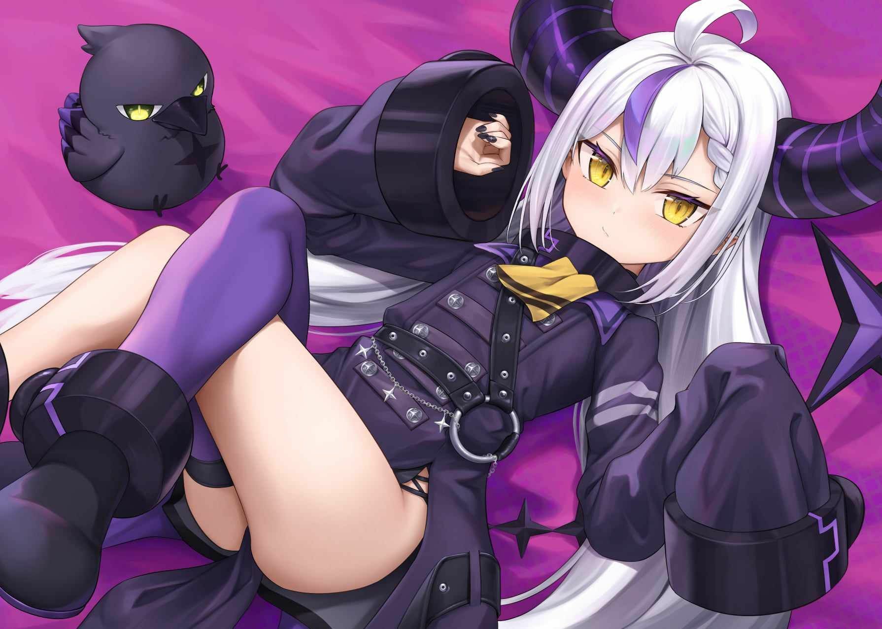 「同人代購」FF42 Rinきの兎魂 holoX 拉普拉斯·達克尼斯 ラプラス・ダークネス 滑鼠墊