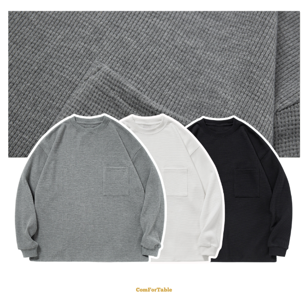 380g重磅華夫格側插袋TEE