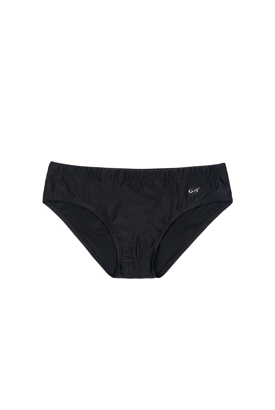 LOGO SWIM BRIEF - Black