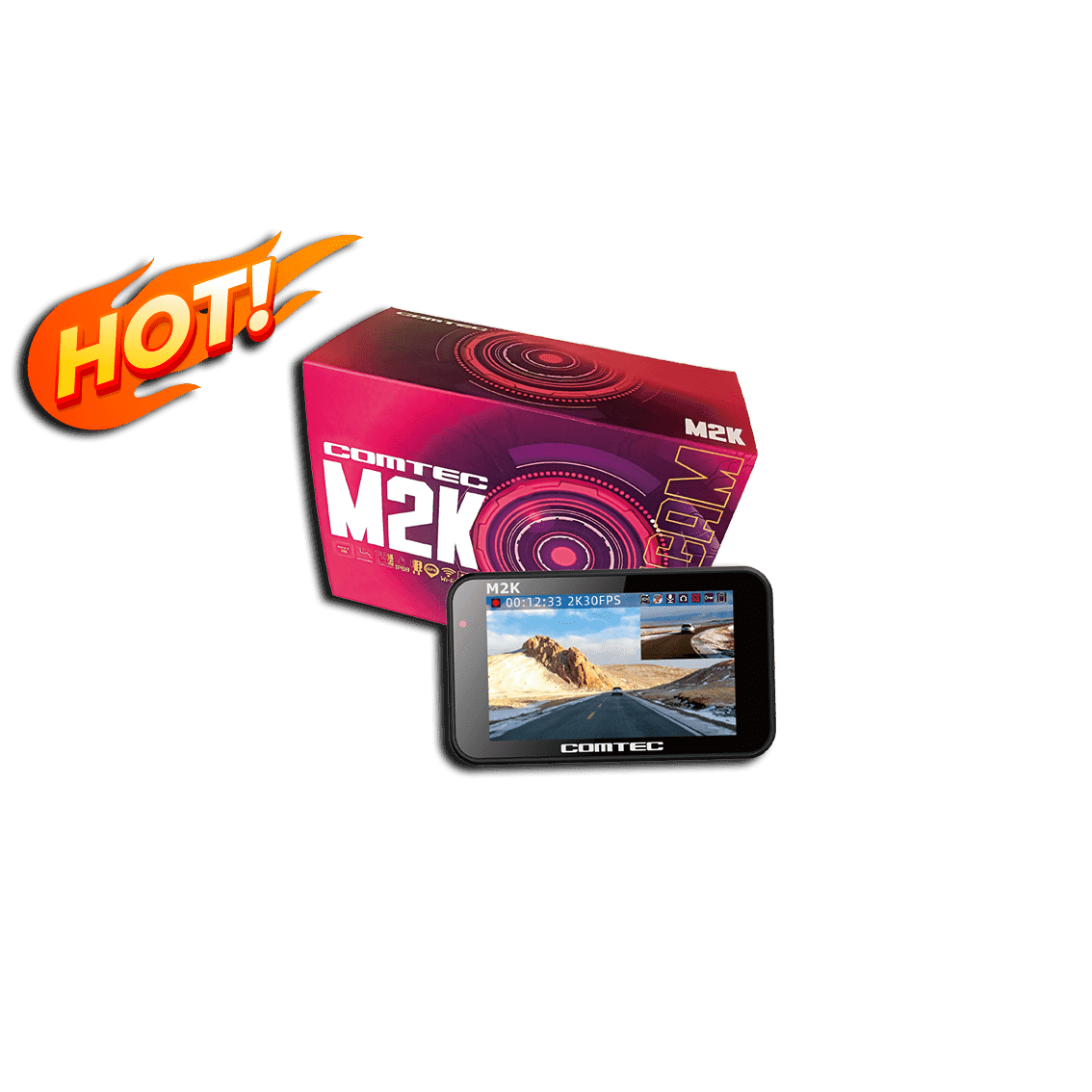 【CCD】COMTEC M2K 雙錄機車行車記錄器
