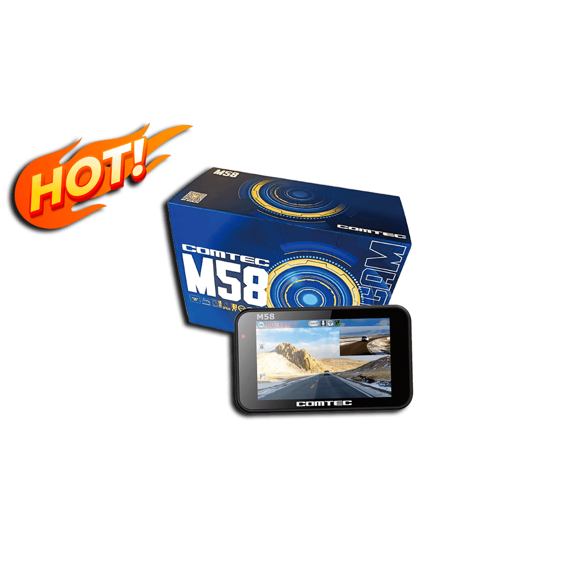 【CCD】COMTEC M58 雙錄機車行車記錄器