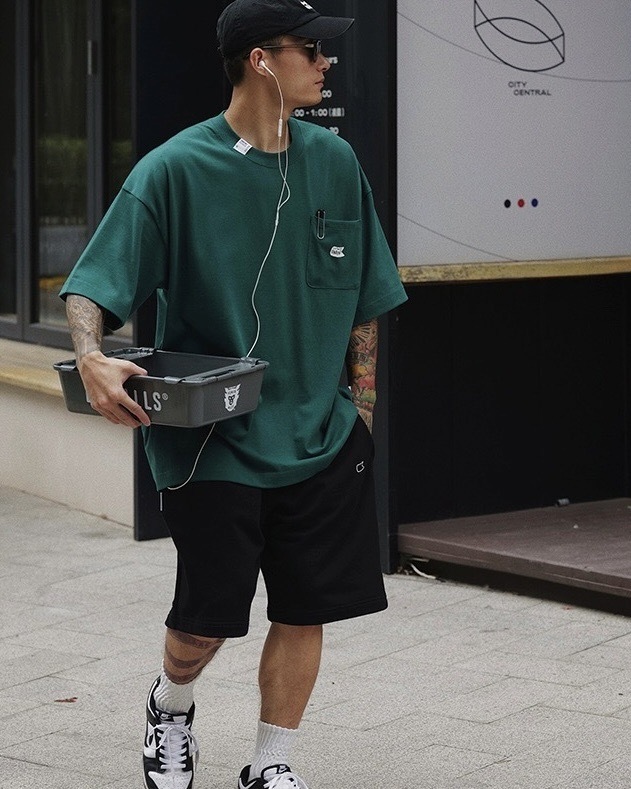 #預購 UNBENT 日系重磅 休閒 口袋印花  寬鬆上衣