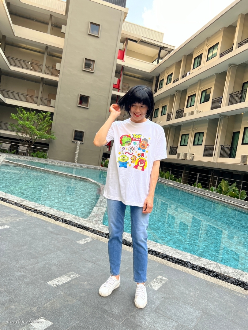 泰國大頭玩具總動員&叉奇T (白)