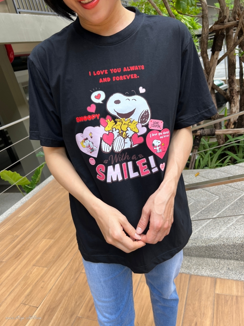 泰國SMILE愛心史努比T