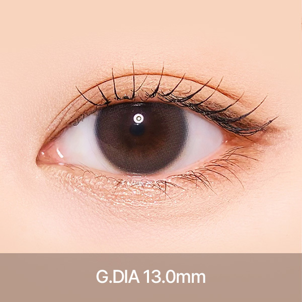 [月拋] LENSSIS 1 Month GLASSY Gray 月拋彩妝隱形眼鏡｜每盒2片