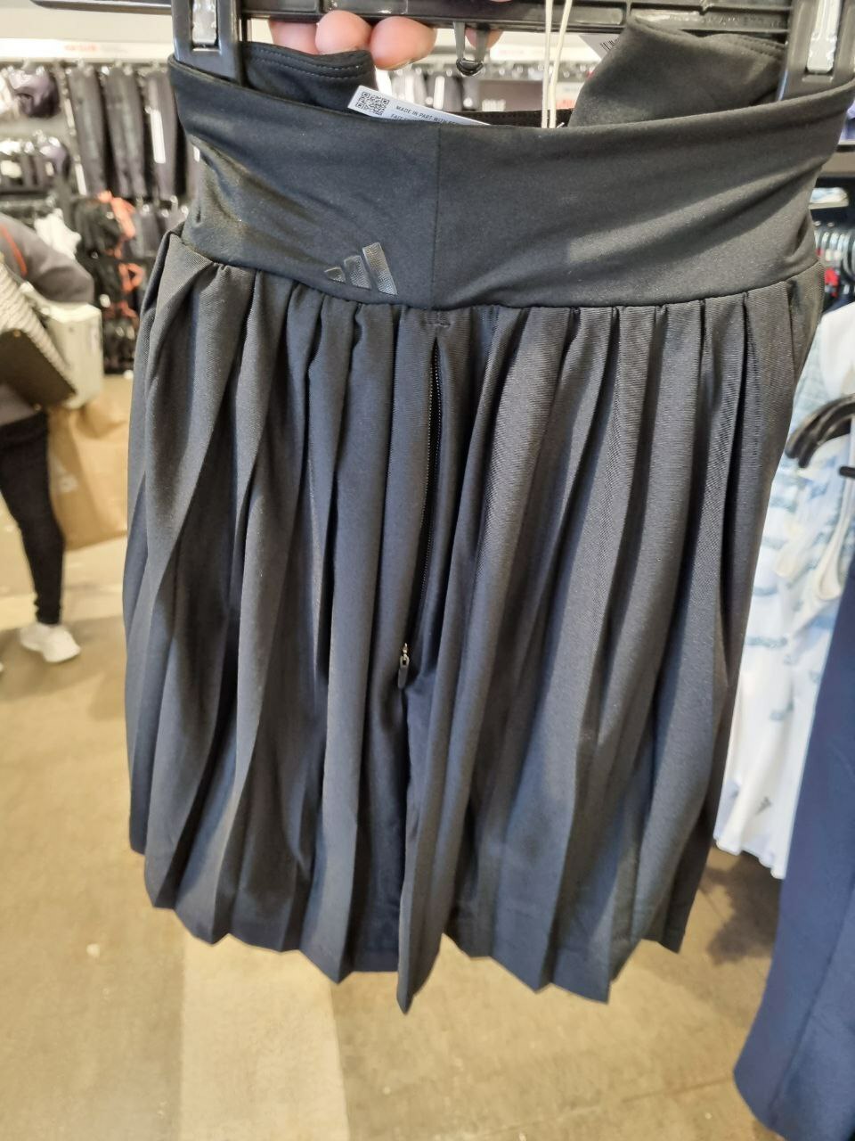 [S] ADIDAS W PLTD SKORT SKIRT/DRESSES,BLACK, HS8952 [FINAL SALE] (SAD122)